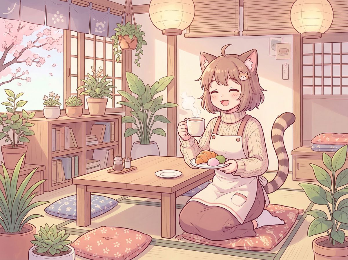 抖阴动漫-猫娘咖啡日记